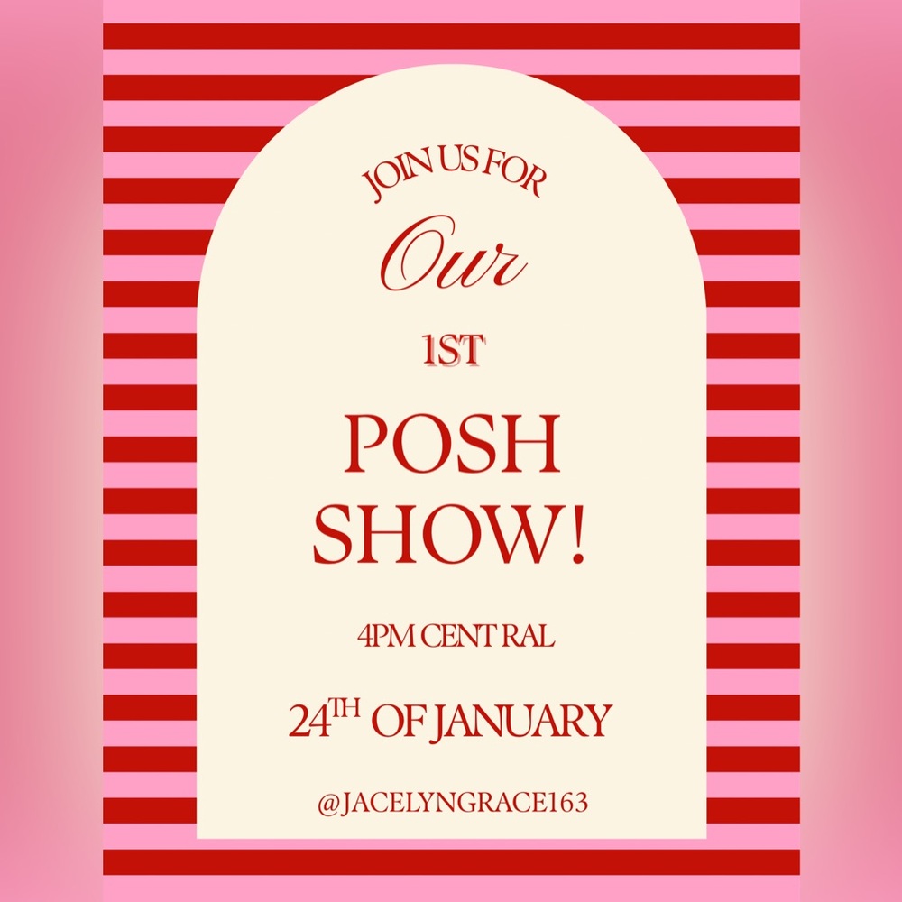 Join me for my 1st PoshShow!